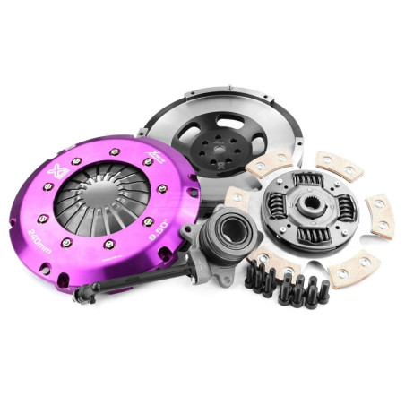 Clutch Kit - Xtreme Performance Heavy Duty Sprung Ceramic Incl Flywheel & CSC 660Nm Conversion kit Dual-mass to solid flywheel