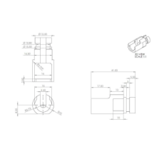 Brake Line Spacer (80 duro/ShA)