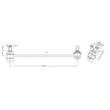 Accord RH Fr Sway Bar Link