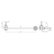 BMW Fr RH Sway Bar Link