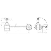 Accord RH Rr Sway Bar Link