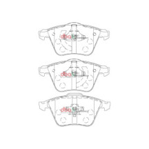 Brake Pads Street Performance | Front Axle