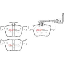 Brake Pads Xtreme Performance ECE R90 certified | Rear Axle