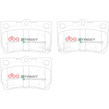 Brake Pads Street Performance | Rear Axle