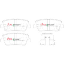 Brake Pads Street Performance | Rear Axle