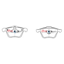 Brake Pads Street Series Semi-metallic | Front Axle