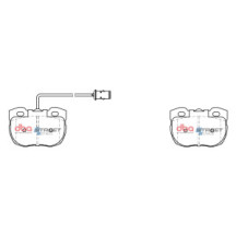Brake Pads Street Series Ceramic | Front Axle