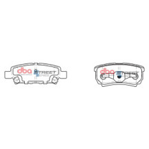 Brake Pads Street Series Ceramic | Rear Axle