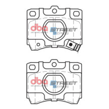 Brake Pads Street Series Ceramic | Front Axle