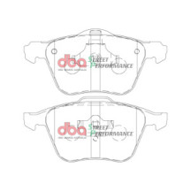Brake Pads Street Performance | Front Axle