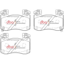 Brake Pads Xtreme Performance ECE R90 certified | Front Axle