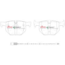 Brake Pads Street Performance | Rear Axle