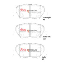 Brake Pads Xtreme Performance | Rear Axle