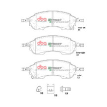 Brake Pads Street Performance | Rear Axle