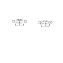 Brake Pads Street Series Ceramic | Rear Axle