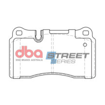 Brake Pads Street Series Semi-metallic | Front Axle