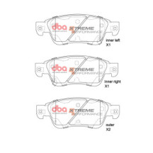 Brake Pads Xtreme Performance | Front Axle