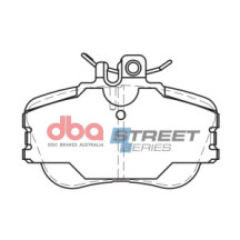 Brake Pads Street Series Ceramic | Front Axle