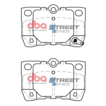 Brake Pads Street Series Ceramic | Rear Axle
