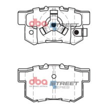Brake Pads Street Series Ceramic | Rear Axle