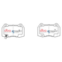 Brake Pads Street Series Ceramic | Front Axle