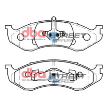 Brake Pads Street Series Semi-metallic | Front Axle