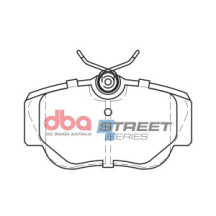 Brake Pads Street Series Ceramic | Front Axle
