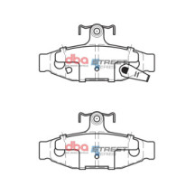 Brake Pads Street Series Ceramic | Rear Axle