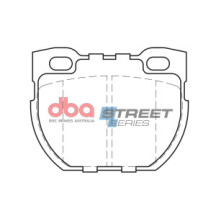 Brake Pads Street Series Semi-metallic | Rear Axle