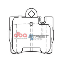 Brake Pads Street Series Ceramic | Rear Axle