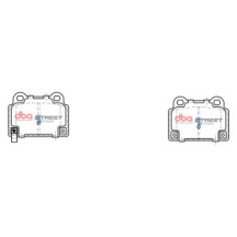 Brake Pads Street Series Ceramic | Rear Axle