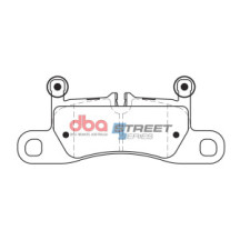 Brake Pads Street Series Semi-metallic | Rear Axle