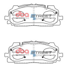 Brake Pads Street Series Ceramic | Front Axle