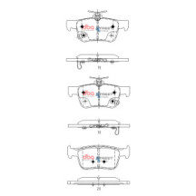 Brake Pads Street Series | Rear Axle