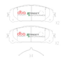 Brake Pads Street Performance | Front Axle