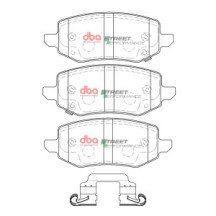 Brake Pads Street Performance | Rear Axle