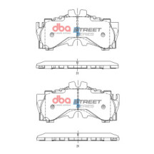 Brake Pads Street Series | Front Axle
