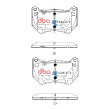 Brake Pads Street Series | Front Axle