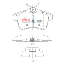 Brake Pads Street Series | Rear Axle