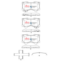 Brake Pads Street Series | Front Axle