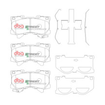 Brake Pads Street Performance | Front Axle