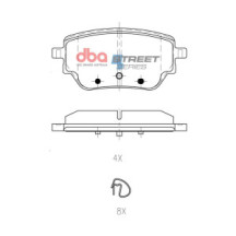 Brake Pads Street Series | Front Axle