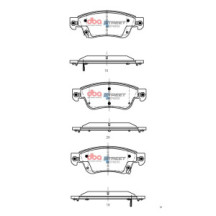 Brake Pads Street Series | Front Axle