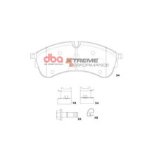 Brake Pads Xtreme Performance | Front Axle
