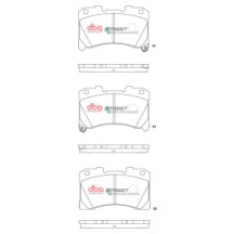 Brake Pads Street Performance | Front Axle