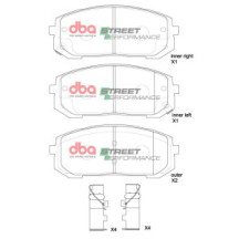Brake Pads Street Performance | Front Axle