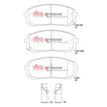Brake Pads Xtreme Performance | Front Axle