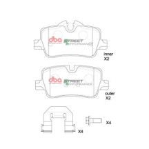 Brake Pads Street Performance | Rear Axle