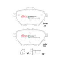 Brake Pads Street Performance | Rear Axle