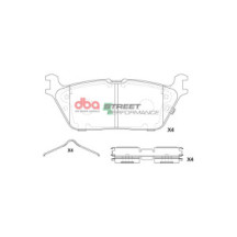 Brake Pads Street Performance | Rear Axle